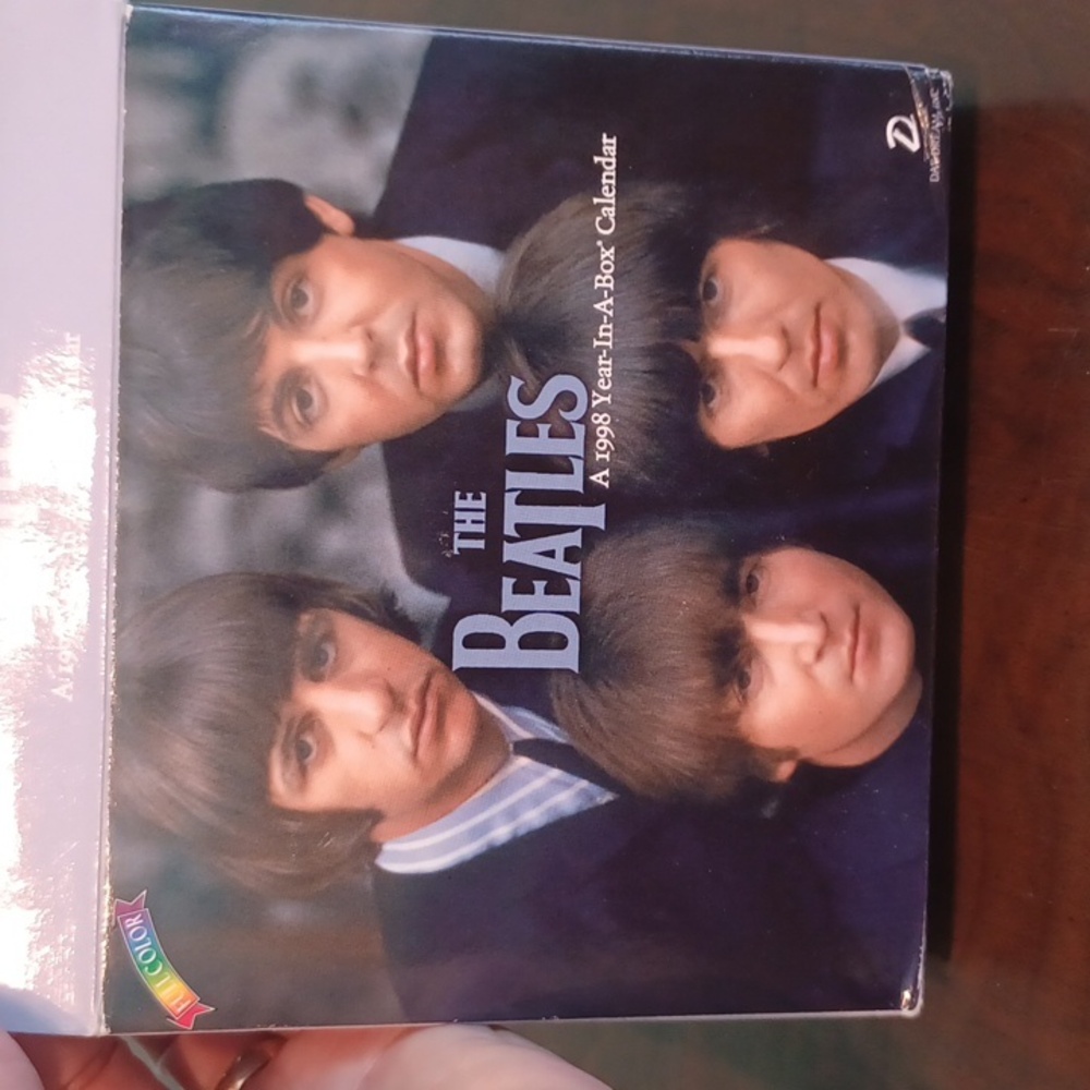 The Beatles 1998 Year-In-A-Box Calendar